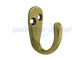 Kustom Dipoles Brass Door Hardware Set 1-13 / 16 &amp;quot;Single Robe Hook